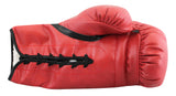 Errol Spence Jr. Signed Red Left Hand Everlast Boxing Glove w/ Case BAS Witness