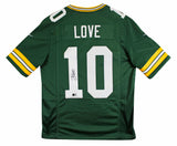 Packers Jordan Love Authentic Signed Green Nike Limited Jersey BAS Witnessed