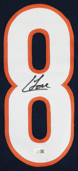 Colston Loveland Authentic Signed Navy Pro Style Jersey JSA Witness 2