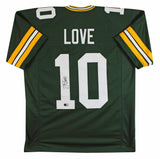Jordan Love Authentic Signed Green Pro Style Jersey Autographed BAS Witnessed 2