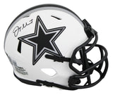 Cowboys Jalen Tolbert Authentic Signed Lunar Speed Mini Helmet BAS #R53727