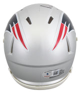 Patriots Drew Bledsoe Authentic Signed Speed Mini Helmet BAS Witnessed #1W268111