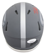 Georgia D'Andre Swift Authentic Signed Slate Speed Mini Helmet JSA #WB310202