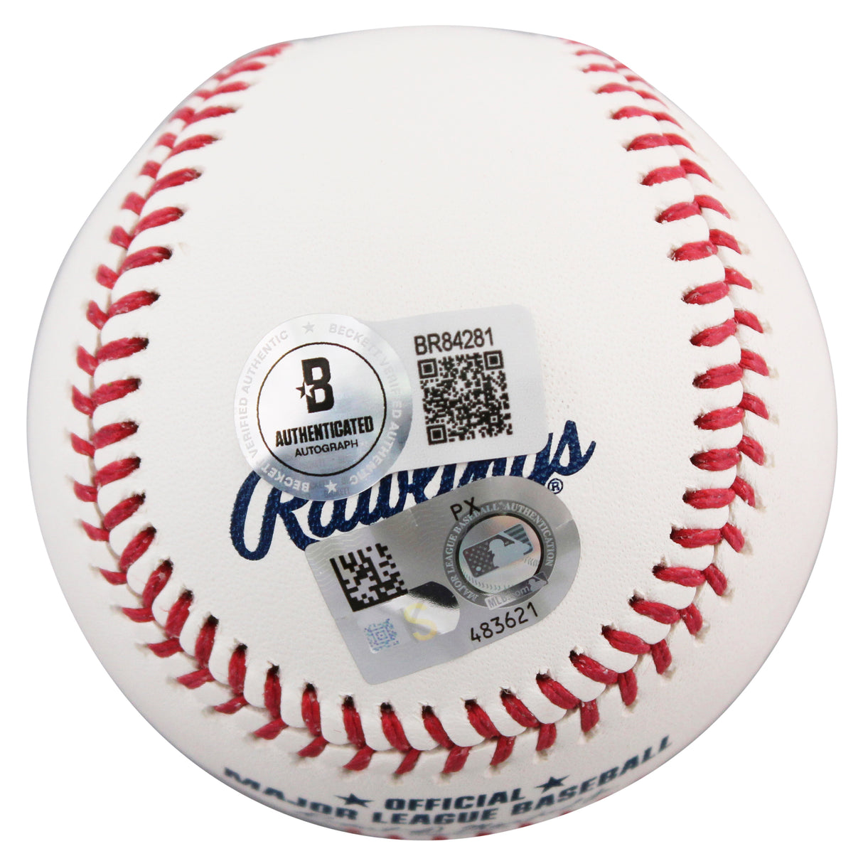 Dodgers Roki Sasaki Authentic Signed Robert Manfred Oml Baseball MLB & BAS