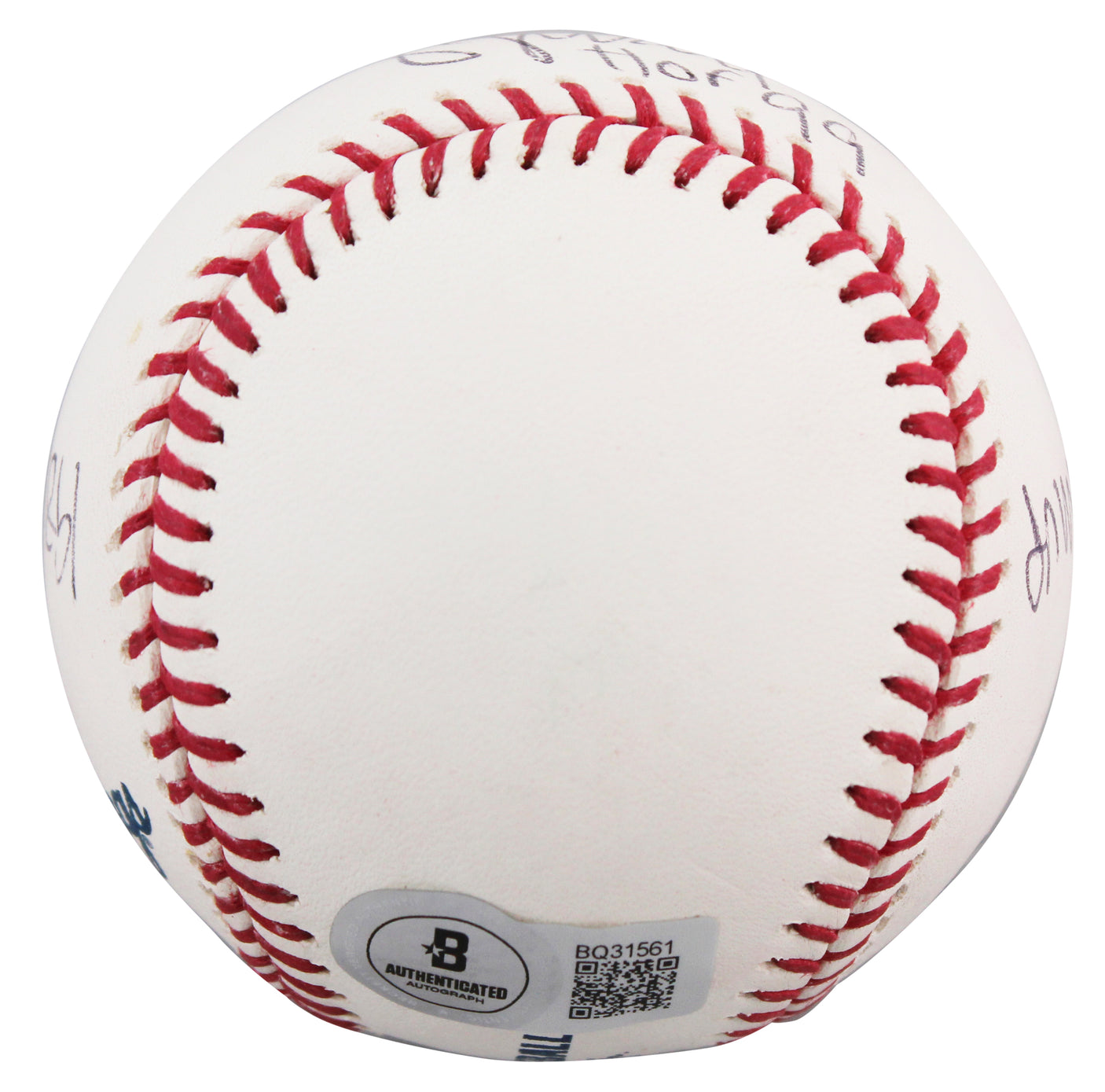 Royals George Brett "3x Insc" Authentic Signed Manfred Oml Baseball BAS #BQ31561