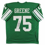North Texas Joe Greene "CHOF 84" Authentic Signed Green Pro Style Jersey BAS Wit
