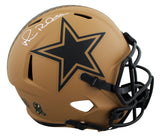 Cowboys Michael Irvin Signed STS II Full Size Speed Rep Helmet BAS Witnessed