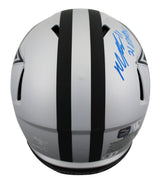 Cowboys ROYs (4) Smith, Prescott +2 Signed Rave F/S Speed Proline Helmet BAS Wit