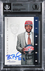 Wizards Bradley Beal Authentic Signed 2012 Prestige #212 Rookie Card BAS Slabbed