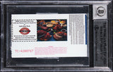 Shaq & Magic Signed 1996 Magic VS Lakers Ticket Stub Auto 10! BAS Slabbed