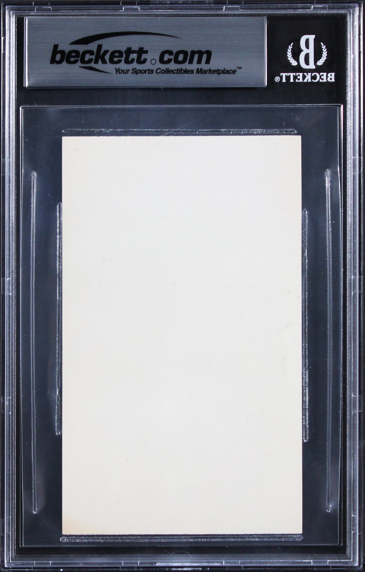 Florence Joyner Authentic 3x5 Index Card Autographed BAS Slabbed