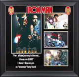 Robert Downey Jr. Iron Man Authentic Signed Framed Display PSA/DNA #AB97125