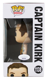 William Shatner Star Trek Signed Captain Kirk #1138 Funko Pop Vinyl Figure JSA
