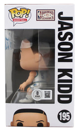Mavericks Jason Kidd Authentic Signed #195 Funko Pop Vinyl Figure BAS Witnessed