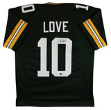 Jordan Love Authentic Signed Green Pro Style Jersey Autographed BAS Witnessed