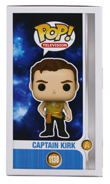 William Shatner Star Trek Signed Captain Kirk #1138 Funko Pop Vinyl Figure JSA