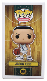 Mavericks Jason Kidd Authentic Signed #195 Funko Pop Vinyl Figure BAS Witnessed