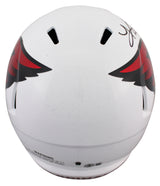 Cardinals Kurt Warner Signed 2023 Full Size Speed Rep Helmet W/ Case BAS Witness