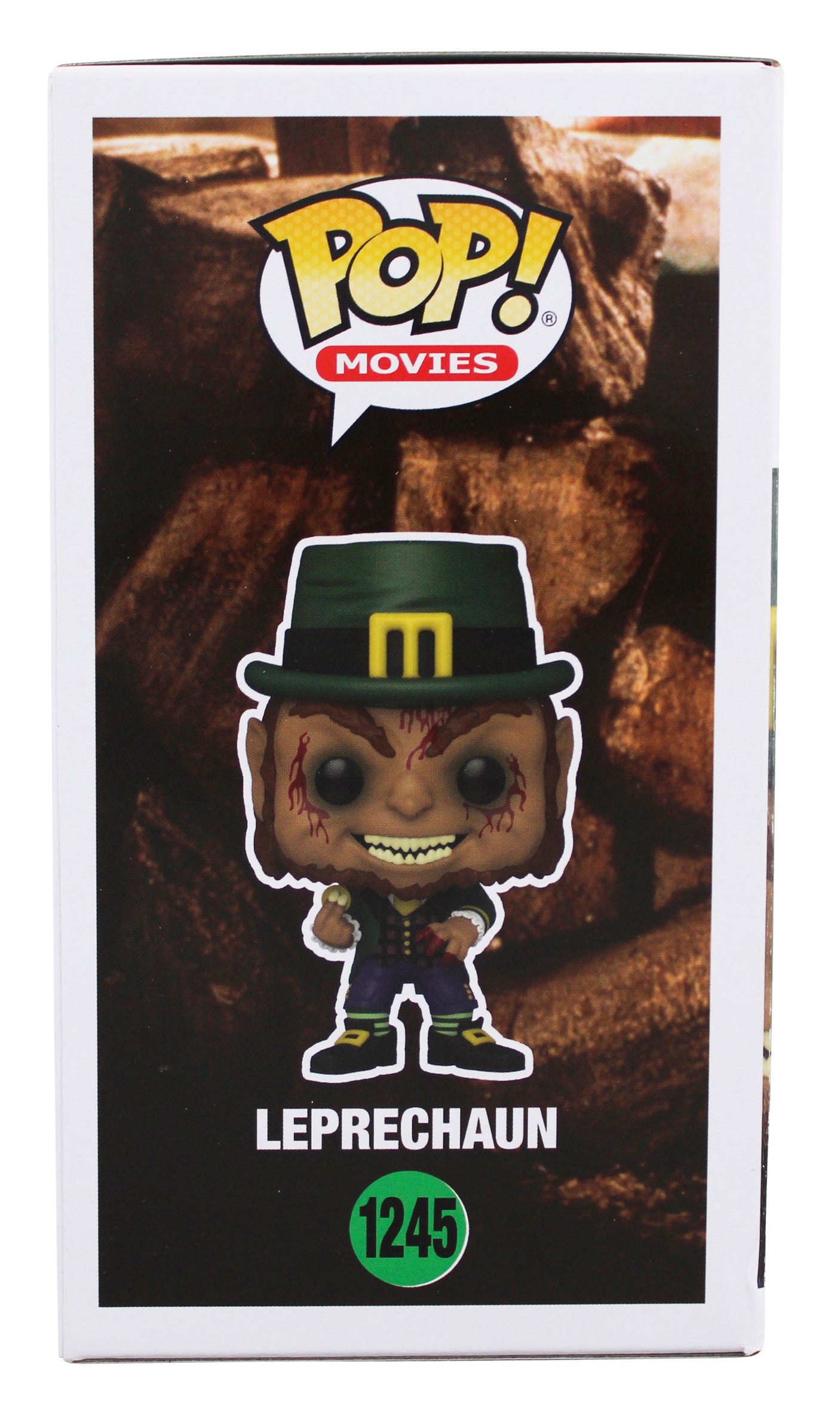 Warwick Davis "Me Gold!" Signed Leprechaun #1245 Funko Pop Vinyl Figure JSA