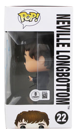 Matthew Lewis Harry Potter Signed Neville Longbottom #22 Funko Pop Figure BAS
