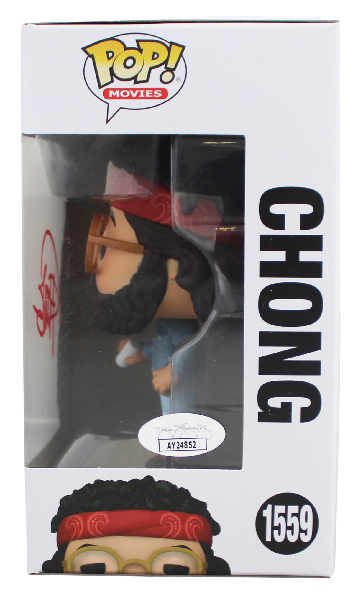 Tommy Chong Up In Smoke Authentic Signed #1559 Funko Pop Figure JSA #AY24852