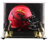 Cardinals Kurt Warner Signed Rave Speed Mini Helmet W/ Case BAS Witnessed