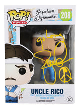 Jon Gries Napoleon Dynamite Signed Uncle Rico #208 Funko Pop Vinyl Figure BAS