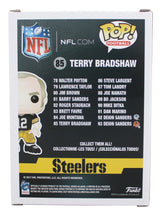Steelers Terry Bradshaw Authentic Signed #85 Funko Pop Figure BAS Wit #3W002712