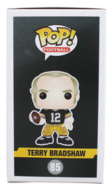 Steelers Terry Bradshaw Authentic Signed #85 Funko Pop Figure BAS Wit #3W002712