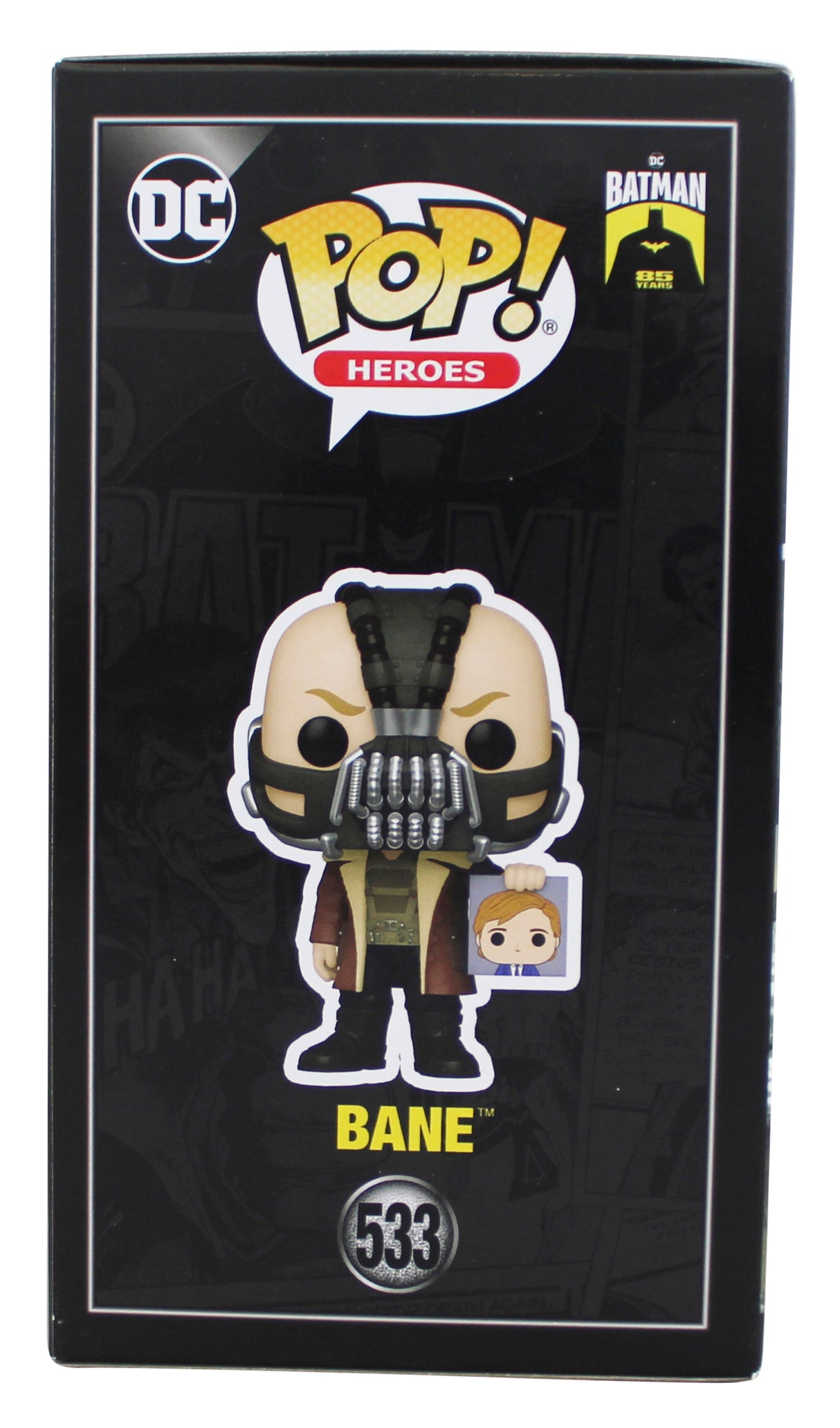 Tom Hardy Batman The Dark Knight Rises Signed #533 Funko Pop Figure BAS #BQ58852