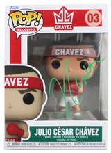 Julio Cesar Chavez Authentic Signed #03 Funko Pop Vinyl Figure JSA #AB57049