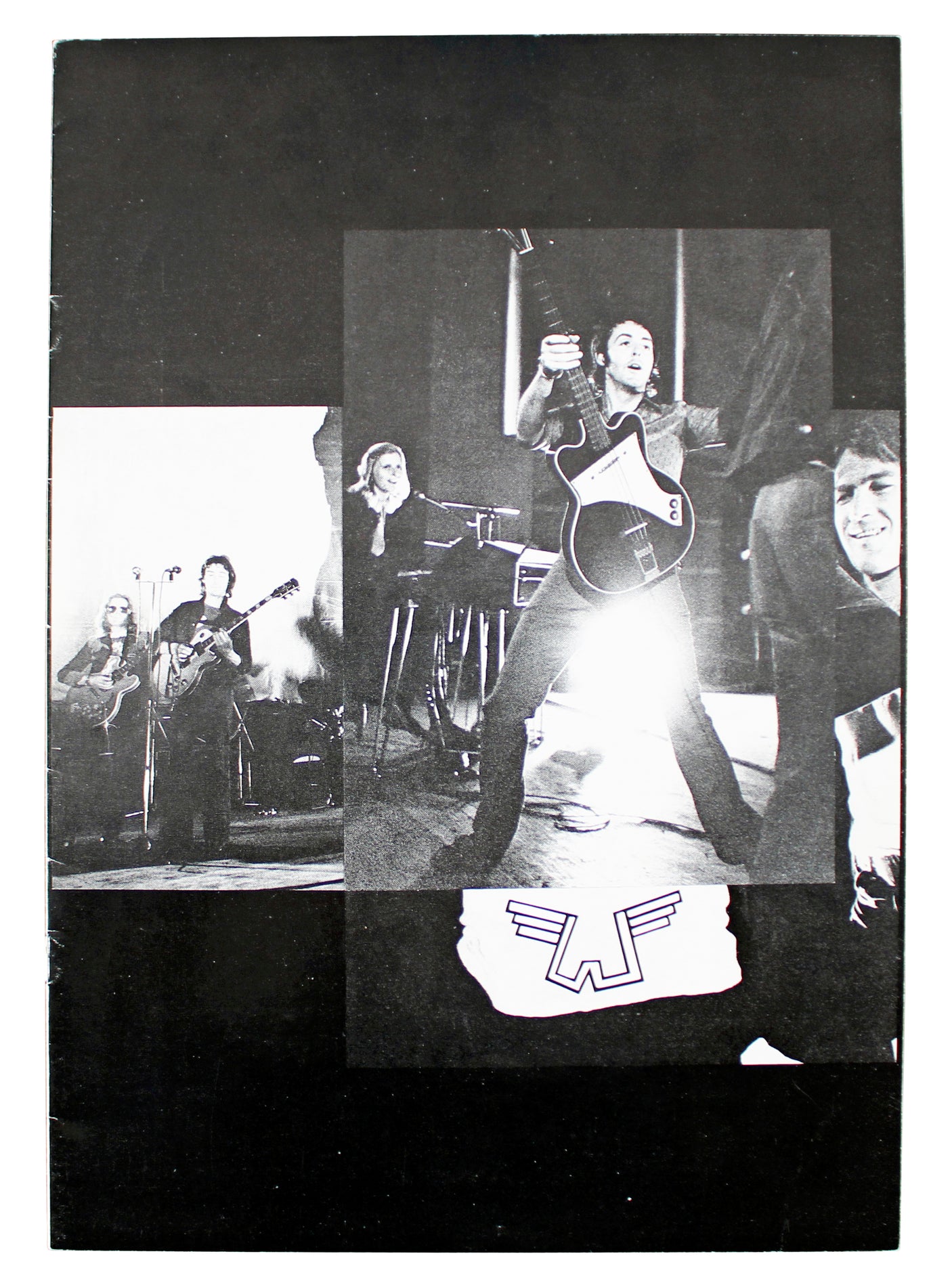 (3) Linda & Paul McCartney, Denny Lane Signed Wings Over Europe Tour Program BAS