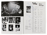 (3) Linda & Paul McCartney, Denny Lane Signed Wings Over Europe Tour Program BAS