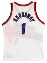 Suns Anfernee Hardaway Signed White Champion Authentic Jersey BAS #BU55008