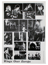 (3) Linda & Paul McCartney, Denny Lane Signed Wings Over Europe Tour Program BAS