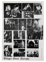 (3) Linda & Paul McCartney, Denny Lane Signed Wings Over Europe Tour Program BAS