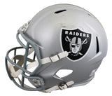Raiders Howie Long Signed Full Size Speed Rep Helmet BAS Witnessed #1W383109