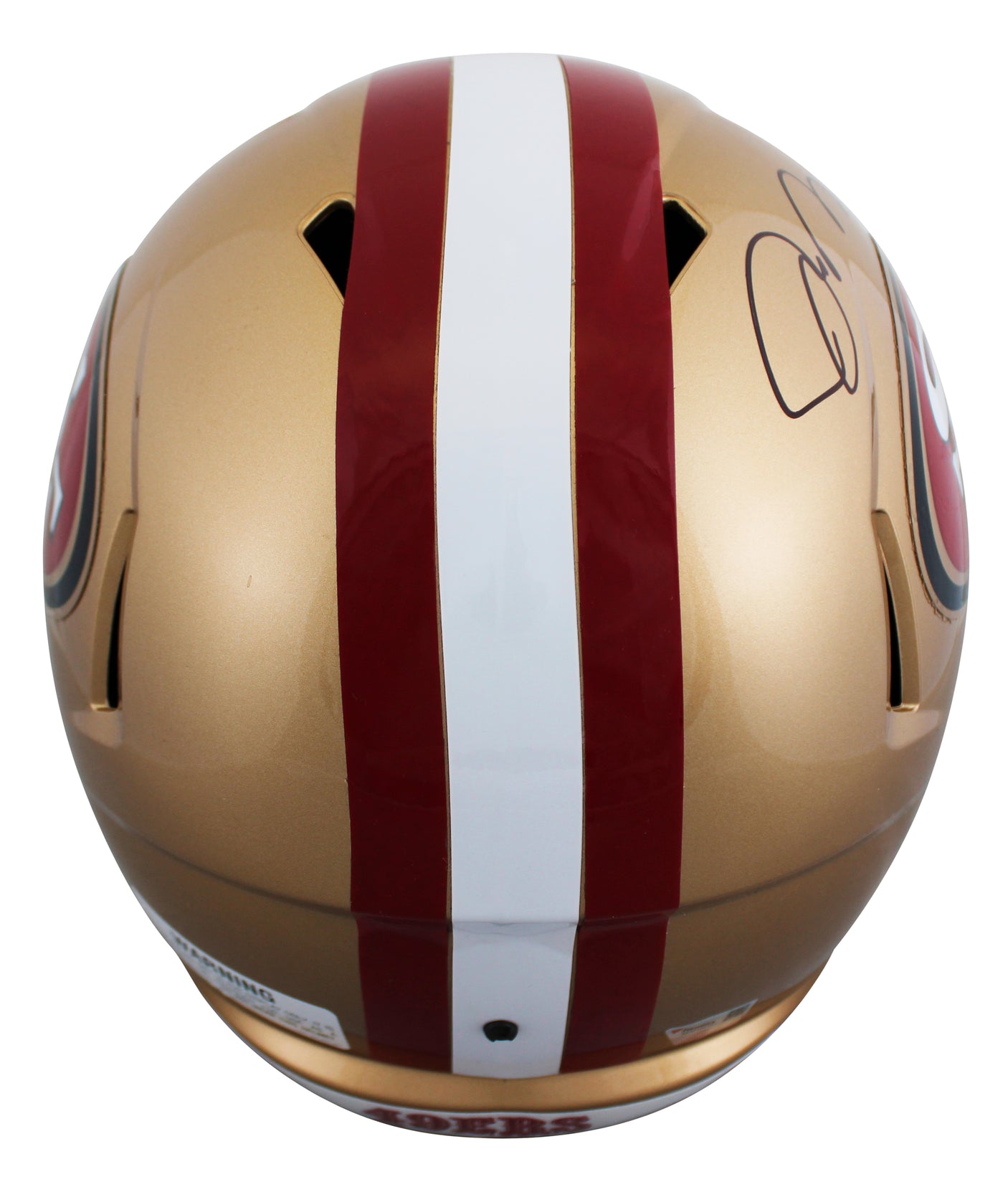 49ers Joe Montana Signed Full Size Speed Rep Helmet Fanatics #NB38122507