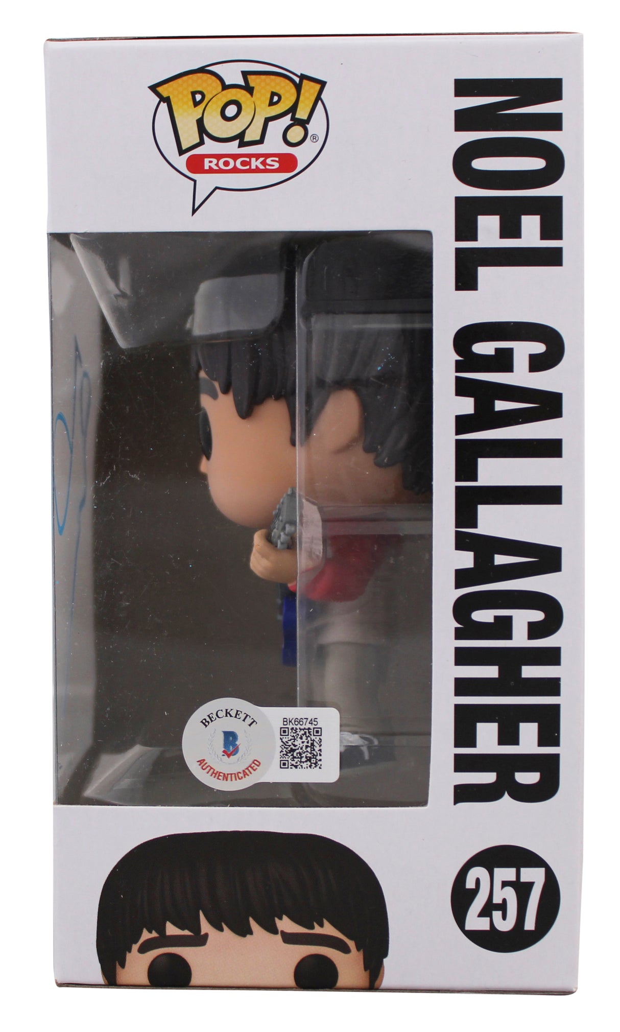 Noel Gallagher Oasis Authentic Signed #257 Funko Pop Vinyl Figure BAS #BK66745