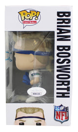 Seahawks Brian Bosworth Authentic Signed #113 Funko Pop Vinyl Figure JSA Witness