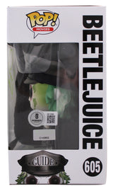 Michael Keaton Beetlejuice Authentic Signed #605 Funko Pop Vinyl Figure BAS