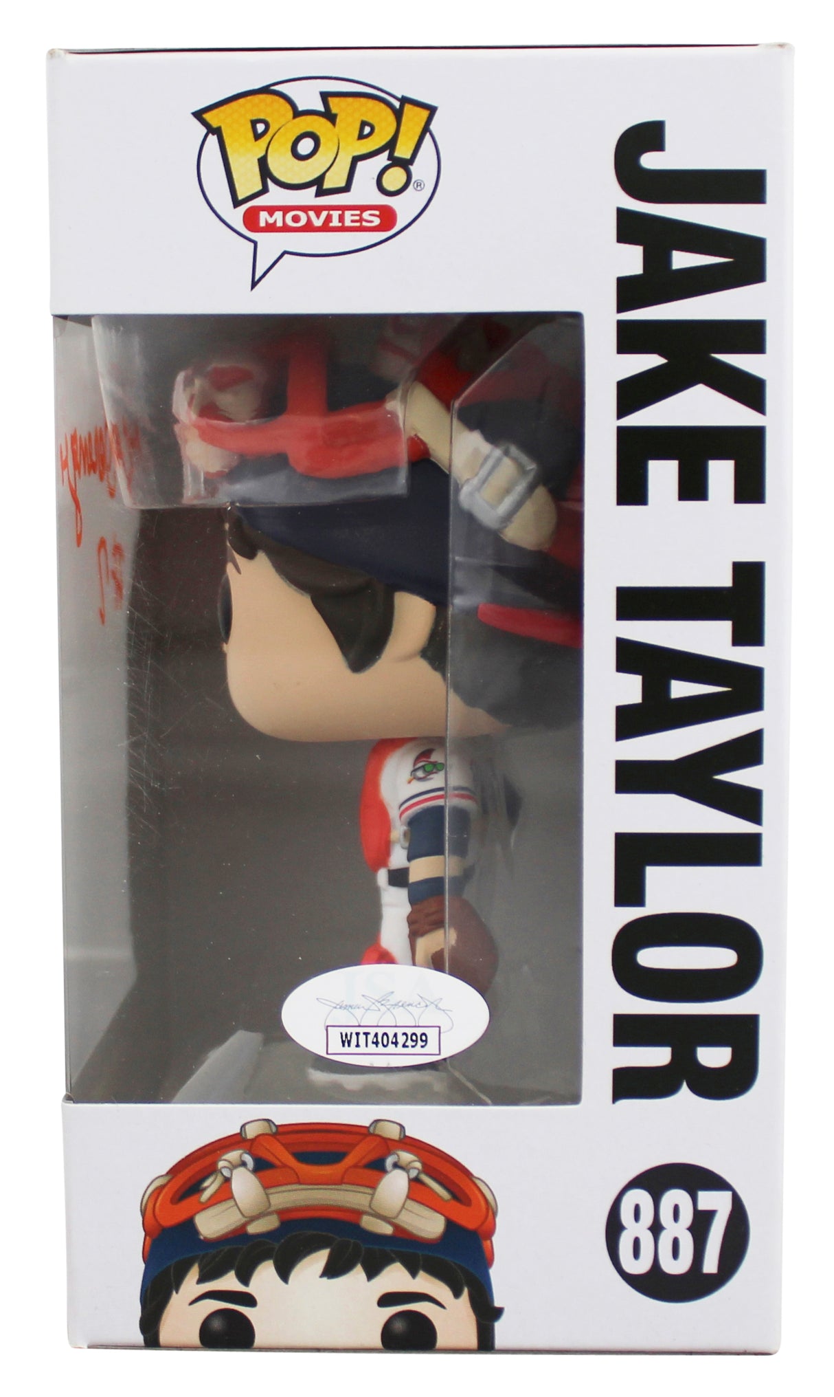 Tom Berenger Major League Authentic Signed #887 Funko Pop Figure JSA #WIT404299