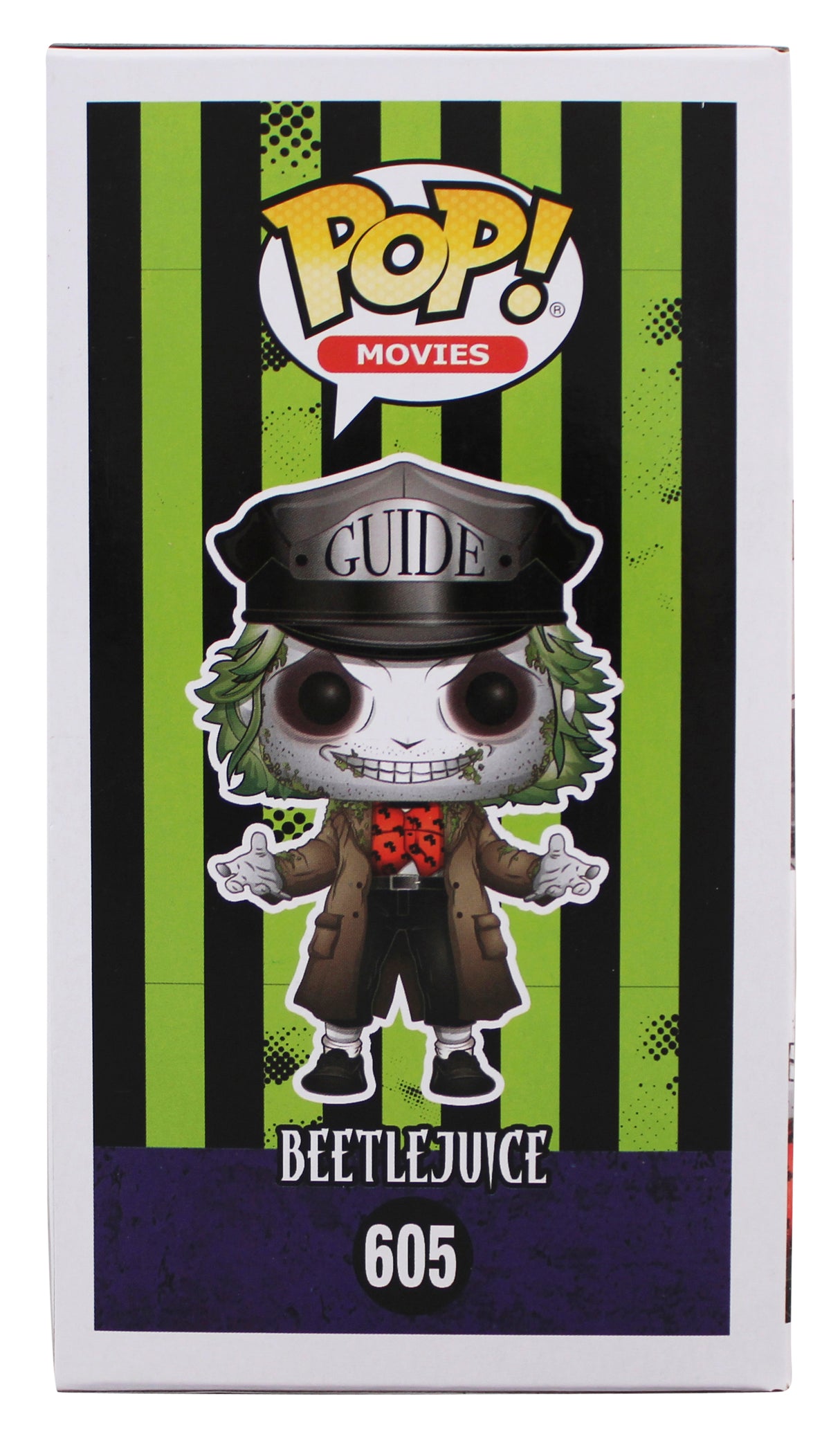 Michael Keaton Beetlejuice Authentic Signed #605 Funko Pop Vinyl Figure BAS
