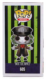 Michael Keaton Beetlejuice Authentic Signed #605 Funko Pop Vinyl Figure BAS