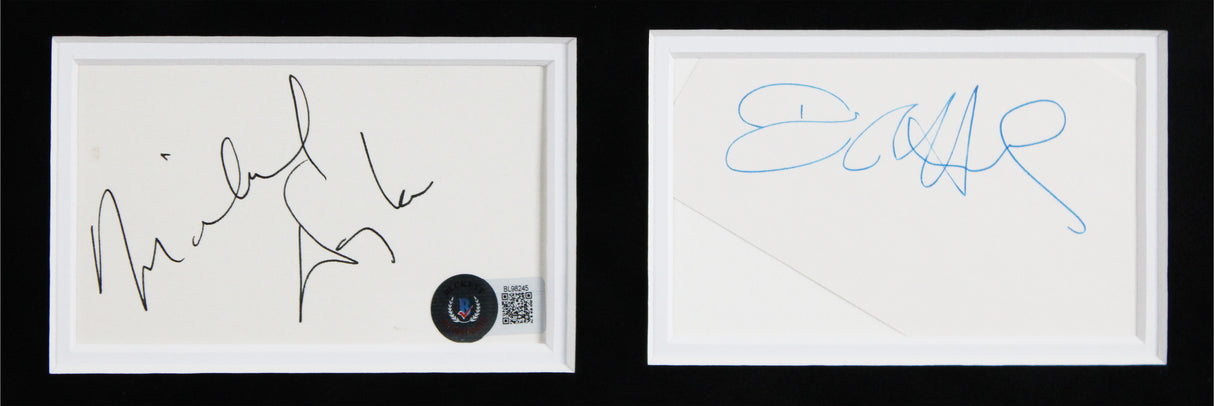 Wall Street (3) Sheen, Douglas & Hannah Authentic Signed Framed Display BAS LOA