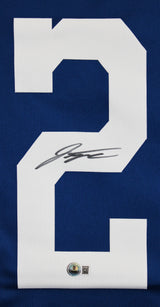 Colts Jonathan Taylor Authentic Signed Blue Nike Limited Jersey BAS Witnessed
