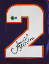 Suns Jason Kidd Authentic Signed Purple Champion Authentic Jersey BAS #BV70288