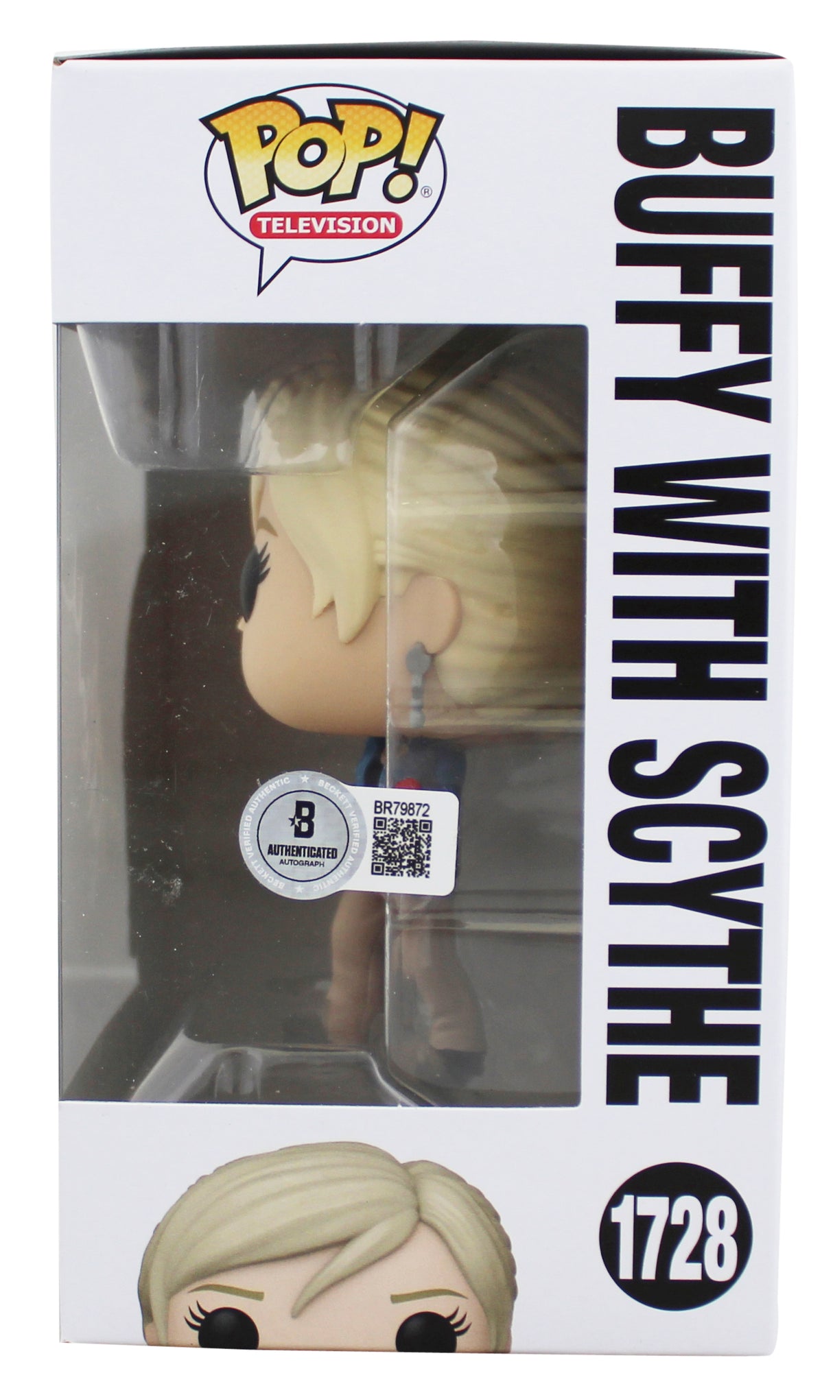 Sarah Michelle Gellar Buffy Authentic Signed #1728 Funko Pop Figure BAS #BR79872