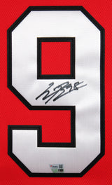 Blackhawks Connor Bedard Signed Red Fanatics Breakaway Framed Jersey Fanatics