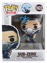 Joe Taslim Mortal Kombat Authentic Signed #1022 Funko Pop Figure BAS #BS11284
